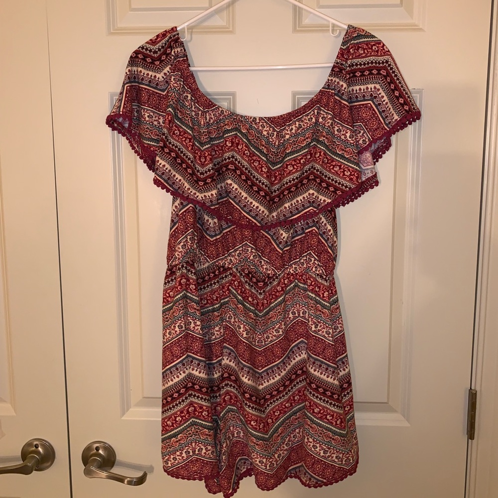 Off the shoulder romper